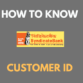 know Syndicate Bank Customer ID