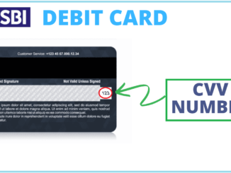 cvv number sbi debit card