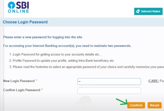 login password using kit number