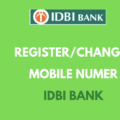 Register or Change Mobile Number in IDBI Bank