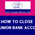 Close City Union Bank Account