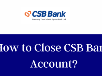 Close csb Bank Account