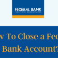 Close Federal Bank Account