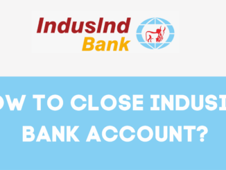 close indusind bank account