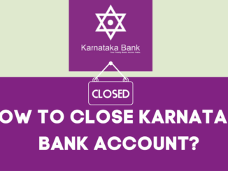 close karnataka bank account