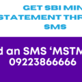 sbi mini statement through sms