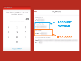 Know Airtel Payment Bank Account Number & IFSC Code online
