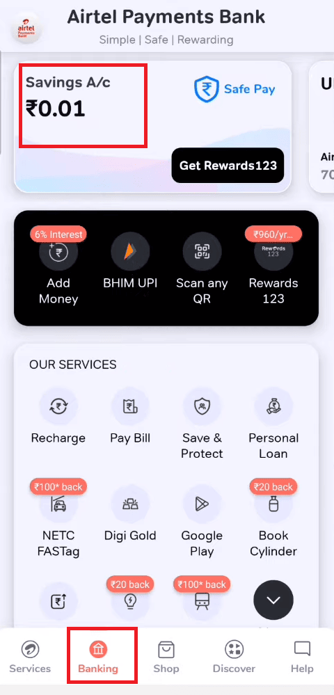 how to check smartcash account number using airtel